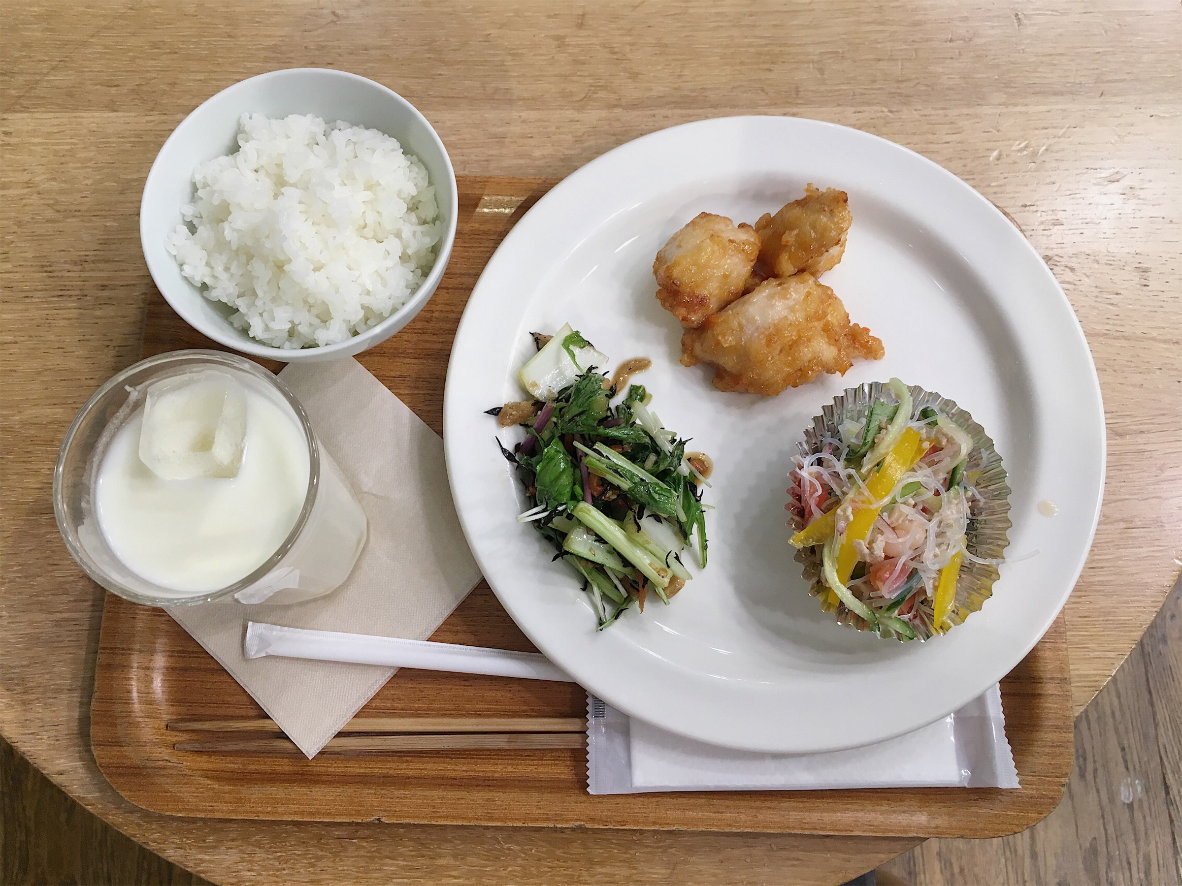 Meal at MUJI in Ginza