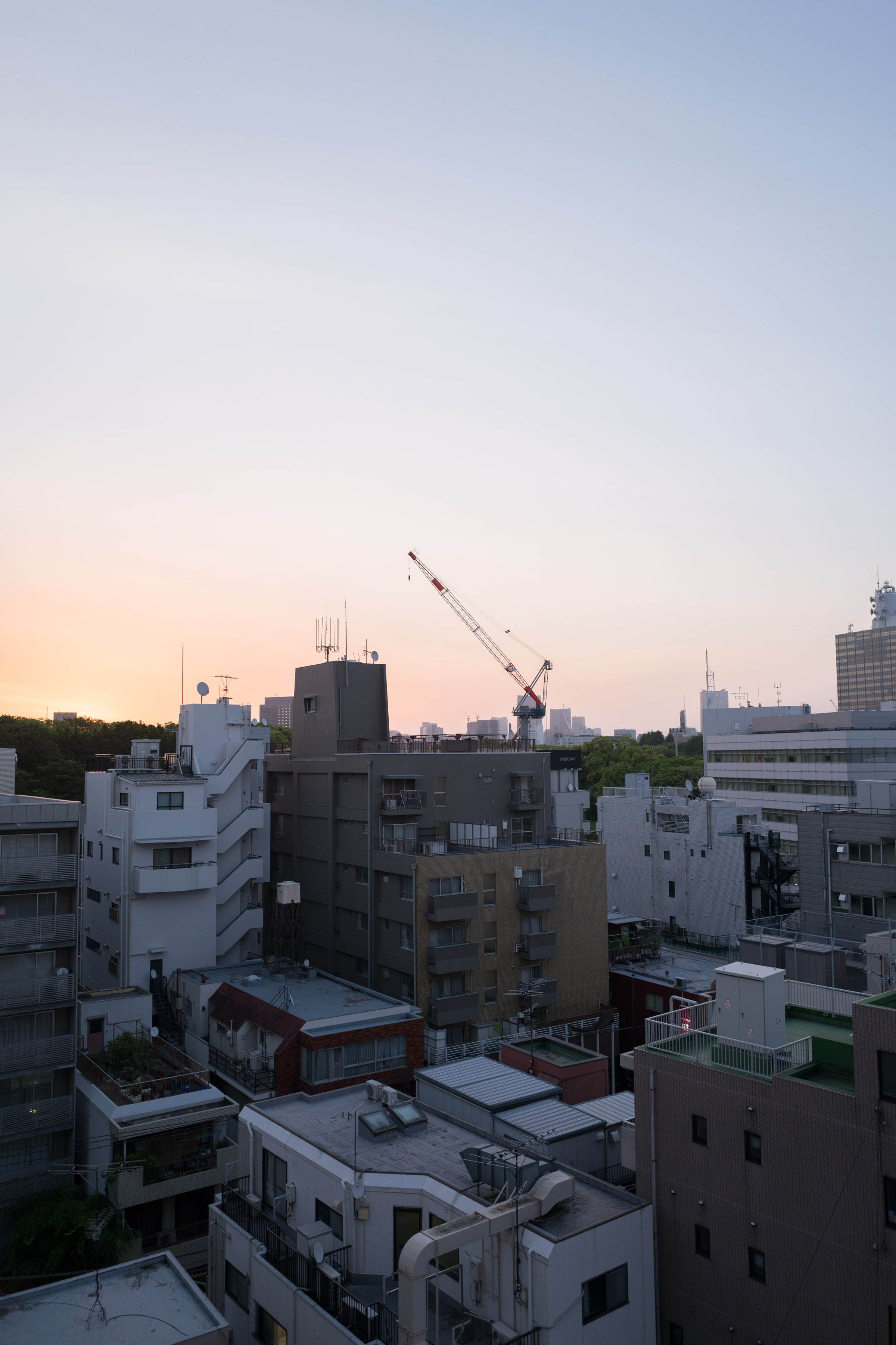 View of the Yoyogi neighbourhood in Shibuya