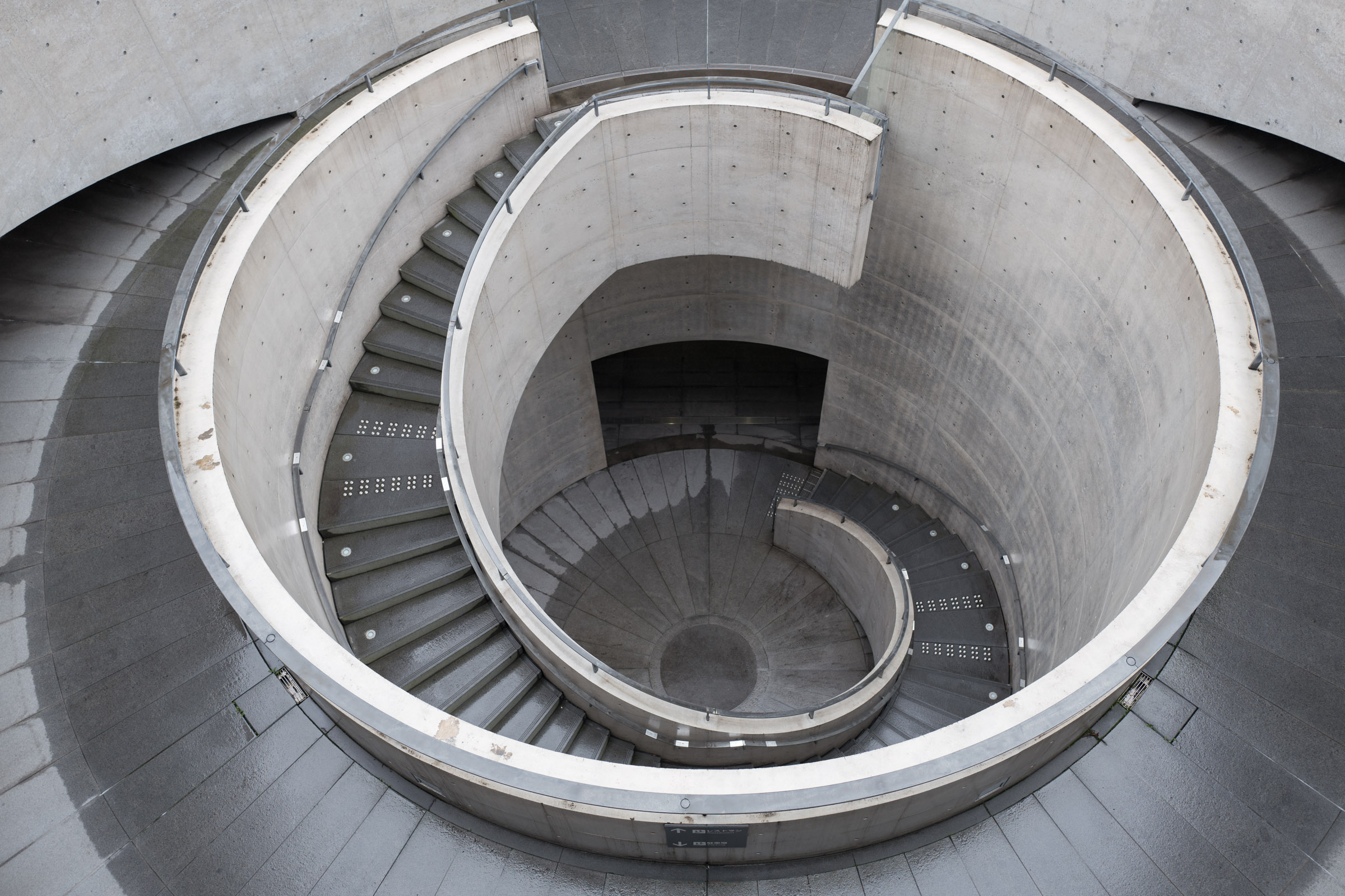 Staircase at the Hyogo Prefectural Art Museum